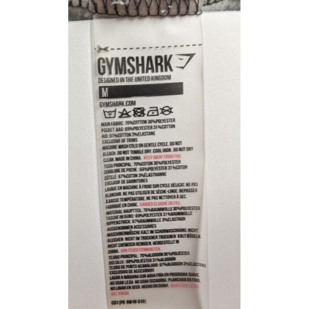 Women's GYMSHARK So Soft Gray Boatneck Longline Fleece Lined Sweatshirt M - Picture 9 of 9